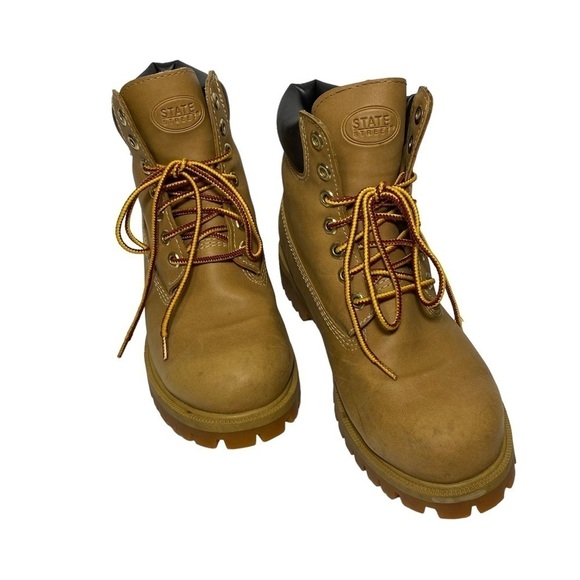 State Street Lumber Jack Waterproof Boots Size 7 - Picture 1 of 8
